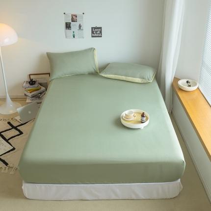 91家纺网 家纺一手货源 找家纺 （总）乐沐2023新款水洗棉亲肤磨毛床笠