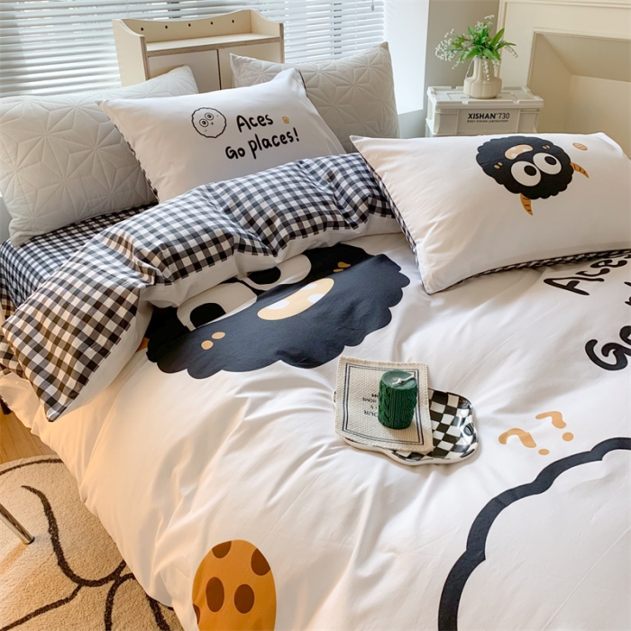 91家纺网 家纺一手货源 找家纺 （总）澳萝拉 进口环保数码印染 全棉数码大版花型套件