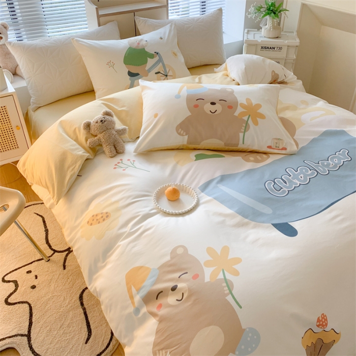 91家纺网 家纺一手货源 找家纺 （总）澳萝拉 进口环保数码印染 全棉数码大版花型套件