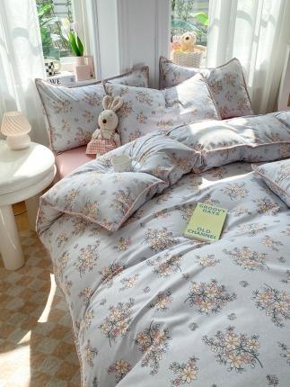 91家纺网 家纺一手货源 找家纺 （总）妖妖家纺 2023天丝凉感贝克边四件套