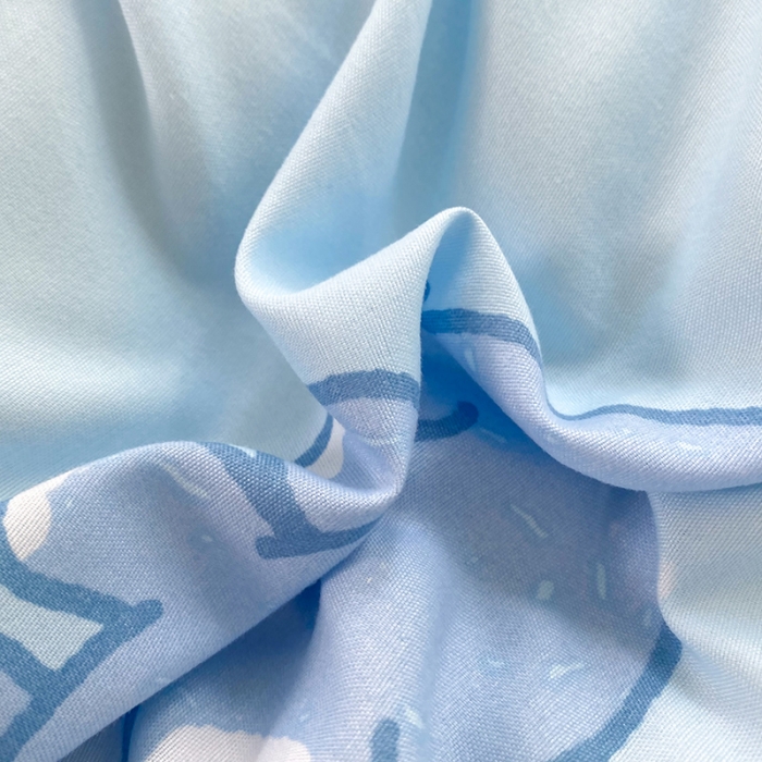 91家纺网 家纺一手货源 找家纺 妖妖家纺 2023印花水洗双层纱贝克绣四件套 草莓象