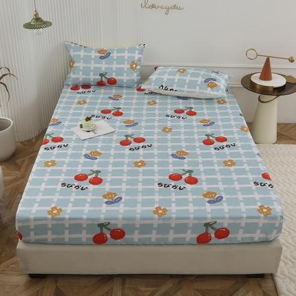 91家纺网 家纺一手货源 找家纺 （总）纽缦 2023新款冰丝凉席三件套床笠款