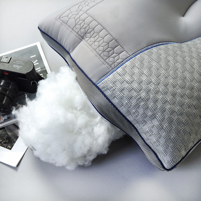 91家纺网 家纺一手货源 找家纺 瑞莉安 2023新款冰丝刺绣乳胶定型枕