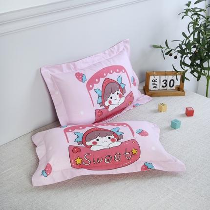 91家纺网 家纺一手货源 找家纺 （总）瑞莉安 2023新款全棉儿童枕套枕芯