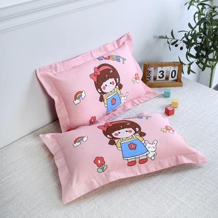 91家纺网 家纺一手货源 找家纺 （总）瑞莉安 2023新款全棉儿童枕套枕芯