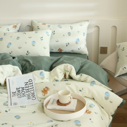 91家纺网 家纺一手货源 找家纺 （总）蓝庭 2023新款魔法夏被四件套夏凉被春秋被