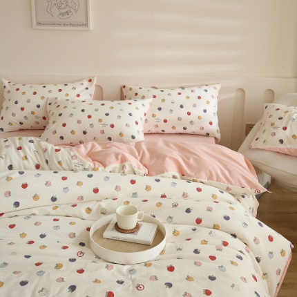 91家纺网 家纺一手货源 找家纺 （总）蓝庭 2023新款魔法夏被四件套夏凉被春秋被