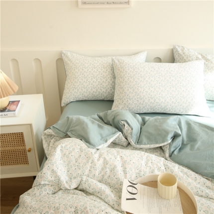 91家纺网 家纺一手货源 找家纺 （总）蓝庭 2023新款魔法夏被四件套夏凉被春秋被