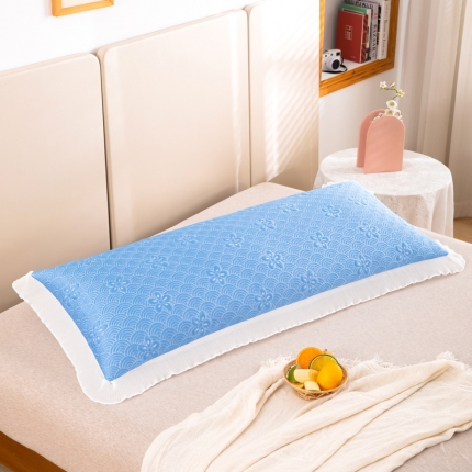 91家纺网 家纺一手货源 找家纺 （总）喜相逢家纺2024新款D29-夏季凉感双人枕套