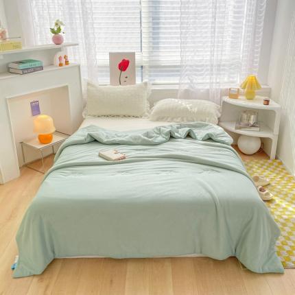 91家纺网 家纺一手货源 找家纺 （总）悠米悠家2025新款华夫格夏凉被