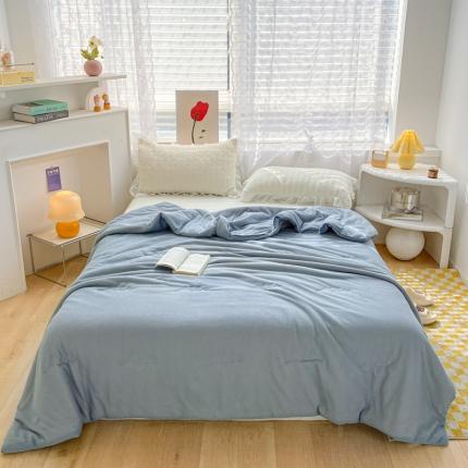 91家纺网 家纺一手货源 找家纺 （总）悠米悠家2025新款华夫格夏凉被