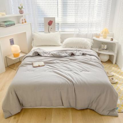 91家纺网 家纺一手货源 找家纺 （总）悠米悠家2025新款华夫格夏凉被