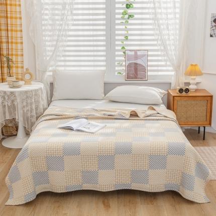 91家纺网 家纺一手货源 找家纺 （总）卡奥 2023新款A类全棉提花针织棉夏被空调盖毯