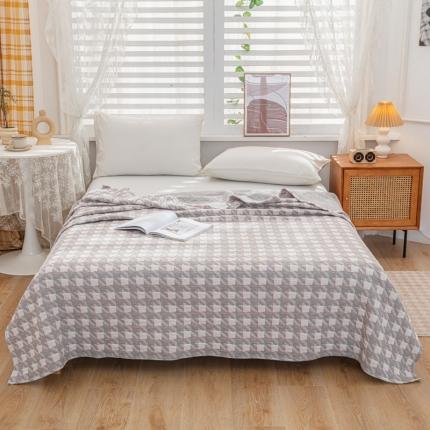 91家纺网 家纺一手货源 找家纺 （总）卡奥 2023新款A类全棉提花针织棉夏被空调盖毯