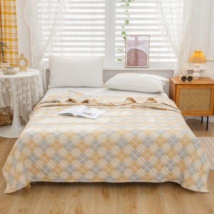 91家纺网 家纺一手货源 找家纺 （总）卡奥 2023新款A类全棉提花针织棉夏被空调盖毯