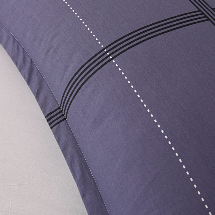 91家纺网 家纺一手货源 找家纺 茗婷 2025纯棉单人双人枕套枕芯 时尚格