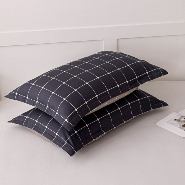 91家纺网 家纺一手货源 找家纺 茗婷 2025纯棉单人双人枕套枕芯 邂逅幸福