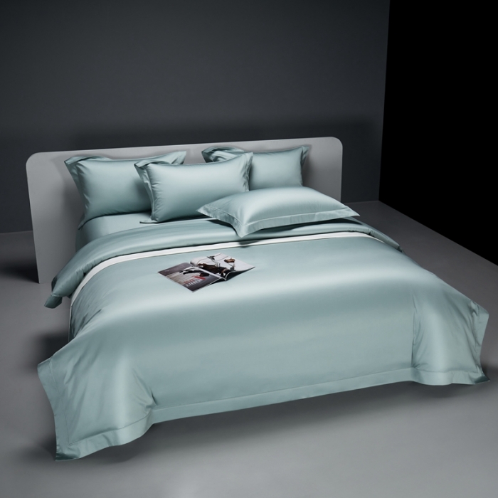 91家纺网 家纺一手货源 找家纺 缔缦 2023新款定织新布种 玛奇朵 蒂芙绿