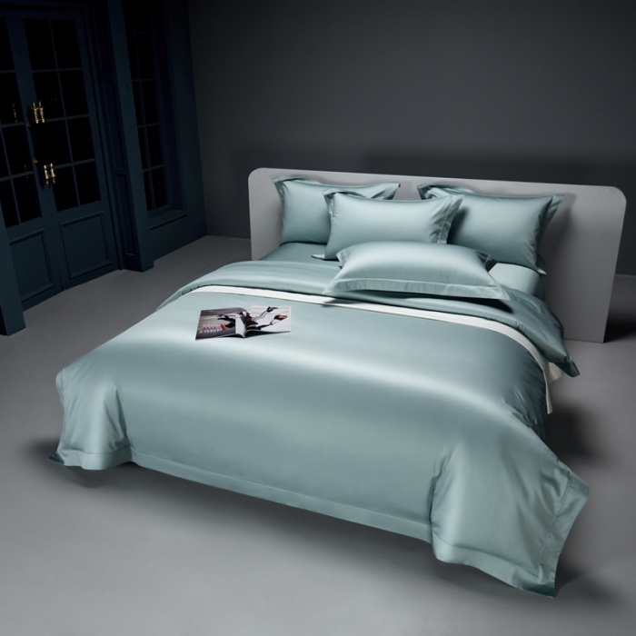 91家纺网 家纺一手货源 找家纺 缔缦 2023新款定织新布种 玛奇朵 蒂芙绿