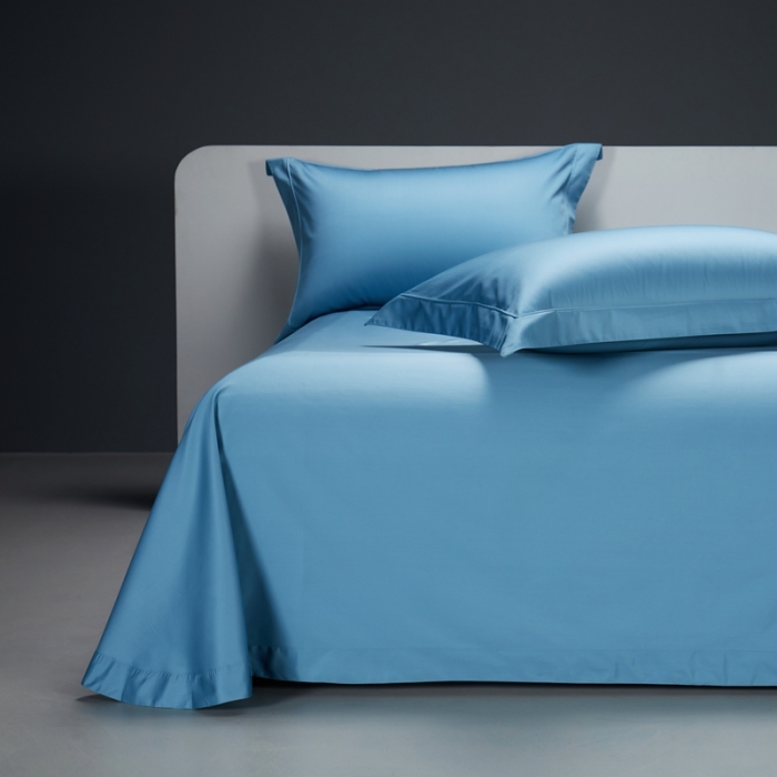 91家纺网 家纺一手货源 找家纺 缔缦 2023新款定织新布种 玛奇朵 靛青蓝