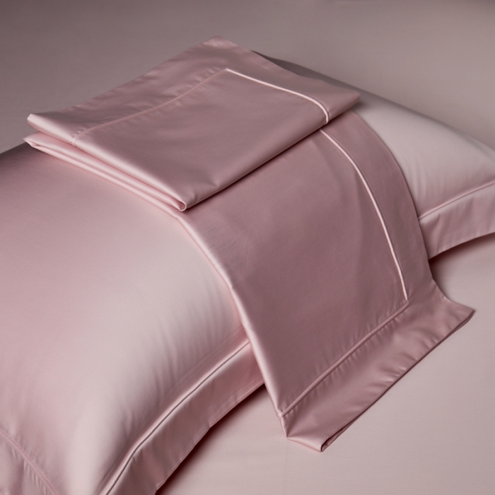 91家纺网 家纺一手货源 找家纺 缔缦 2023新款定织新布种 玛奇朵 粉