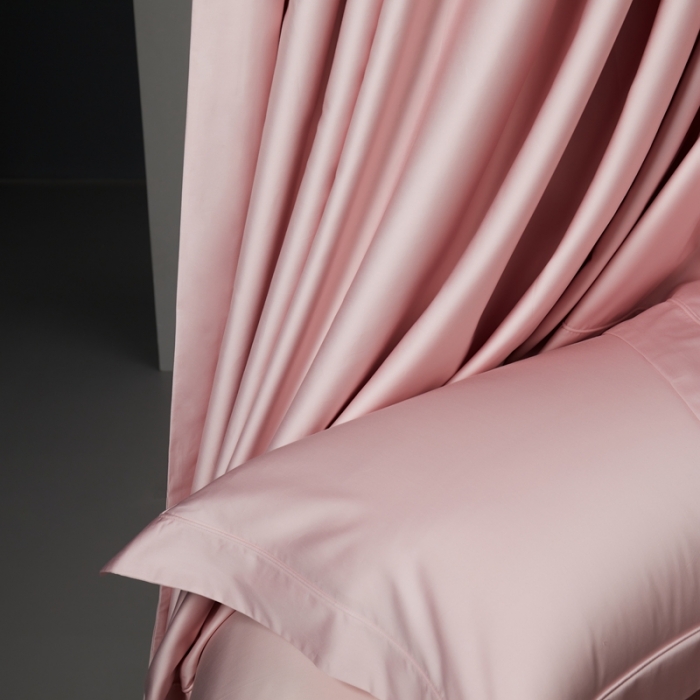 91家纺网 家纺一手货源 找家纺 缔缦 2023新款定织新布种 玛奇朵 粉