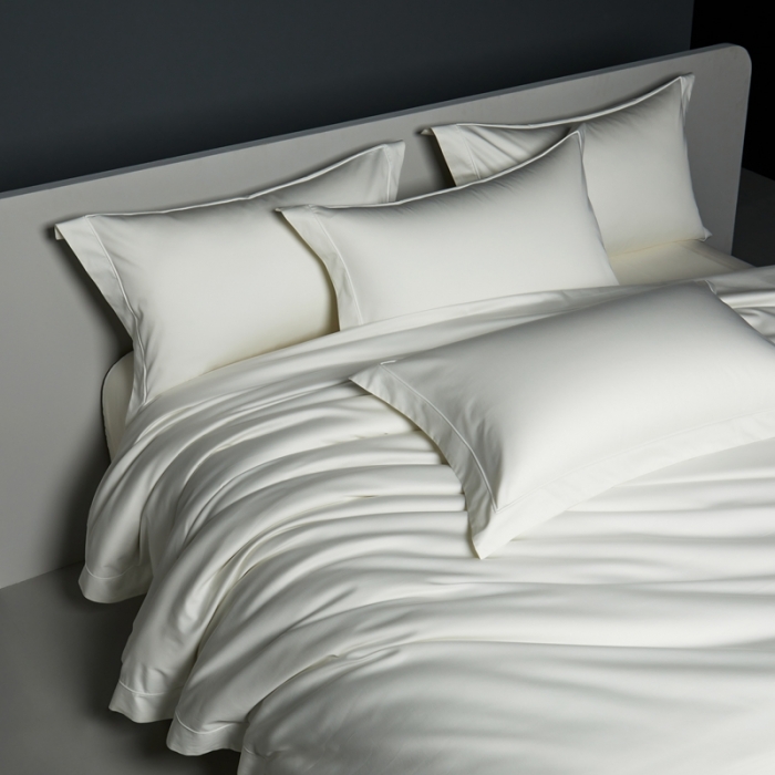 91家纺网 家纺一手货源 找家纺 缔缦 2023新款定织新布种 玛奇朵 贵族白