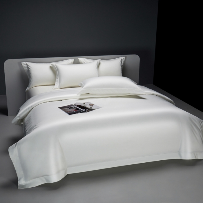 91家纺网 家纺一手货源 找家纺 缔缦 2023新款定织新布种 玛奇朵 贵族白