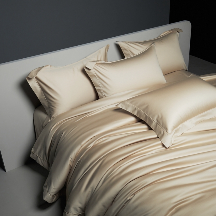 91家纺网 家纺一手货源 找家纺 缔缦 2023新款定织新布种 玛奇朵 卡其