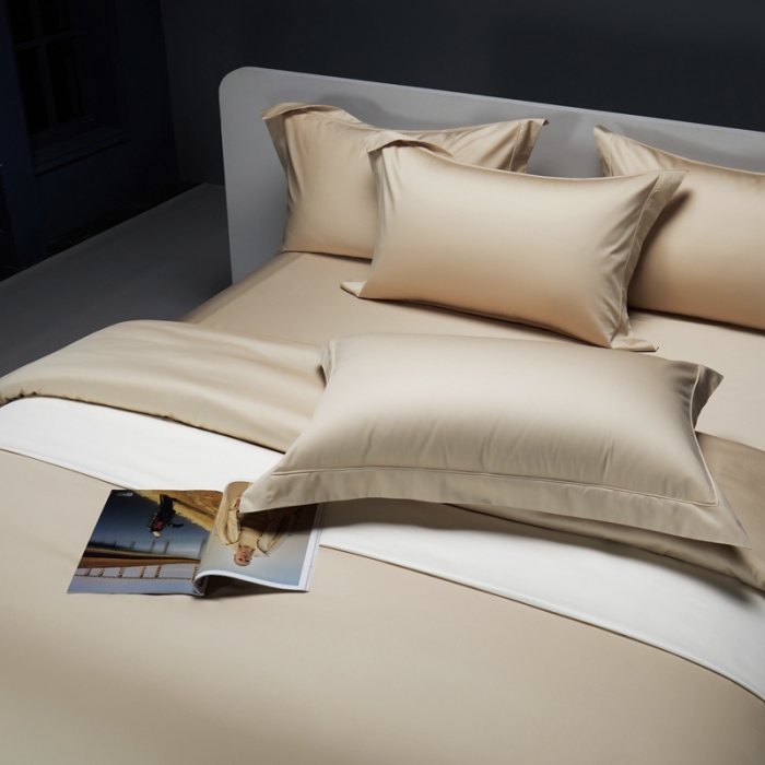 91家纺网 家纺一手货源 找家纺 缔缦 2023新款定织新布种 玛奇朵 卡其