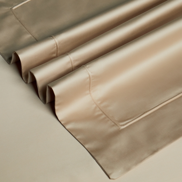 91家纺网 家纺一手货源 找家纺 缔缦 2023新款定织新布种 玛奇朵 卡其