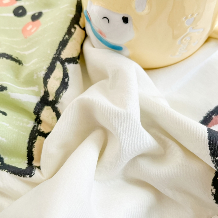 91家纺网 家纺一手货源 找家纺 格子铺 2023新款全棉印花系列棉花夏被 动物世界