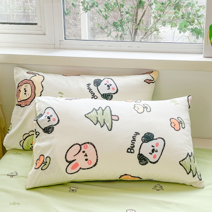 91家纺网 家纺一手货源 找家纺 格子铺 2023新款全棉印花系列棉花夏被 动物世界