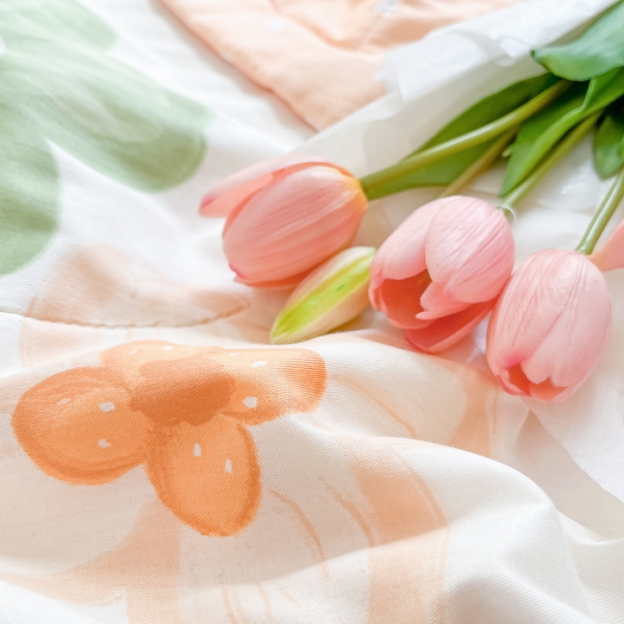 91家纺网 家纺一手货源 找家纺 格子铺 2023新款全棉印花系列棉花夏被 海盐白茶