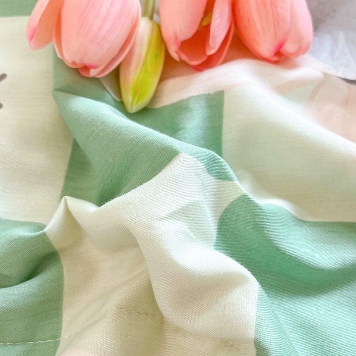 91家纺网 家纺一手货源 找家纺 格子铺 2023新款全棉印花系列棉花夏被 罗卡艺术