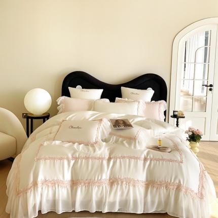 91家纺网 家纺一手货源 找家纺 （总）馨蕊 2023新款80SLF奥地利兰精天丝四件套