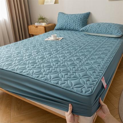 91家纺网 家纺一手货源 找家纺 （总）鑫钰 2023新款A类母婴级大豆夹棉床笠