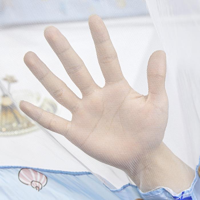 91家纺网 家纺一手货源 找家纺 网红折叠蚊帐防蚊布印花加高蚊帐