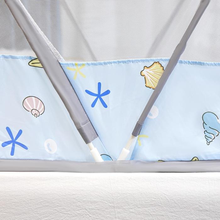 91家纺网 家纺一手货源 找家纺 网红折叠蚊帐防蚊布印花加高蚊帐