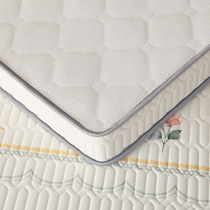 91家纺网 家纺一手货源 找家纺 时奥 2023新款 凉感丝海绵垫+0.5乳胶 唯美双人-9cm