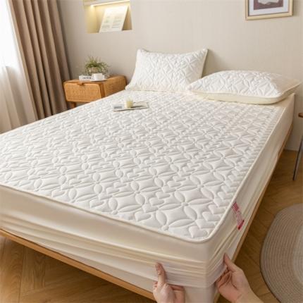 91家纺网 家纺一手货源 找家纺 （总）鑫钰 2023新款A类母婴级大豆夹棉床笠