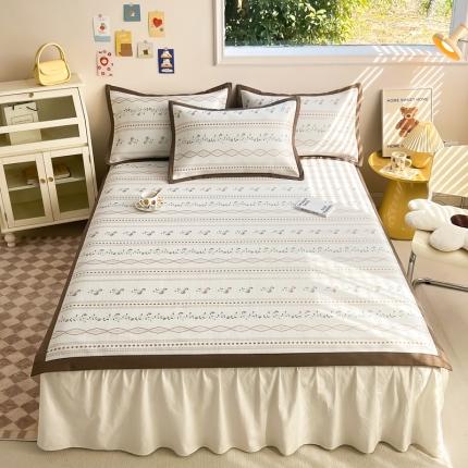 91家纺网 家纺一手货源 找家纺 （总）懒猫 2024新款 凉感满天星凉席