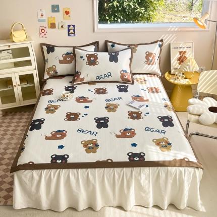 91家纺网 家纺一手货源 找家纺 （总）懒猫 2024新款 凉感满天星凉席