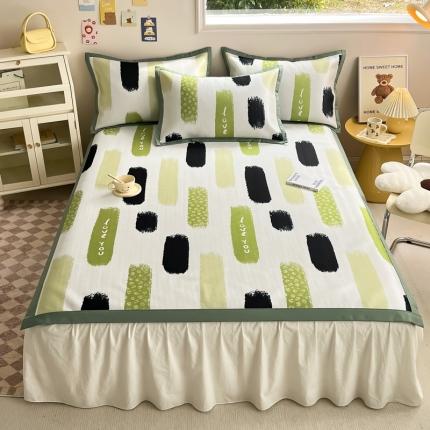 91家纺网 家纺一手货源 找家纺 （总）懒猫 2024新款 凉感满天星凉席