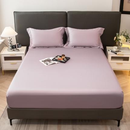 91家纺网 家纺一手货源 找家纺 好阁 2023新款 LF级60S莱赛尔床笠 木锦紫