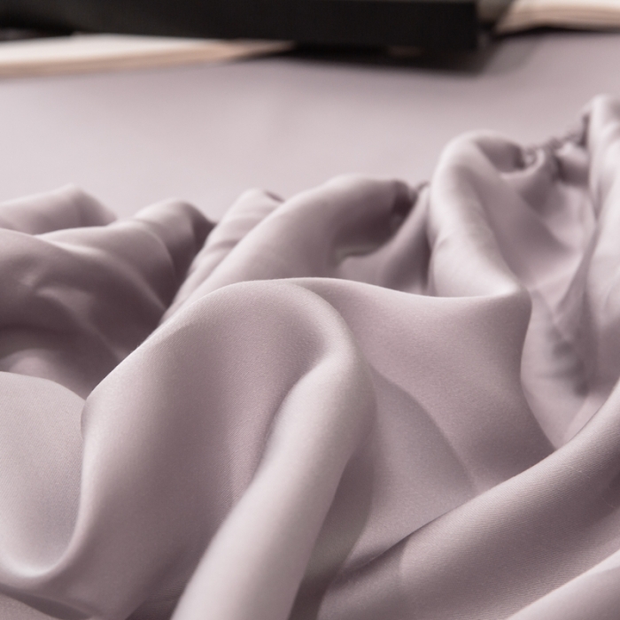 91家纺网 家纺一手货源 找家纺 好阁 2023新款 LF级60S莱赛尔床笠 木锦紫