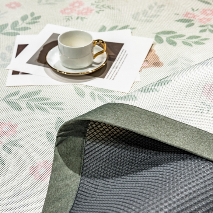 91家纺网 家纺一手货源 找家纺 （总）全季家居 2023新款A类数码印花冰藤席三件套床席款