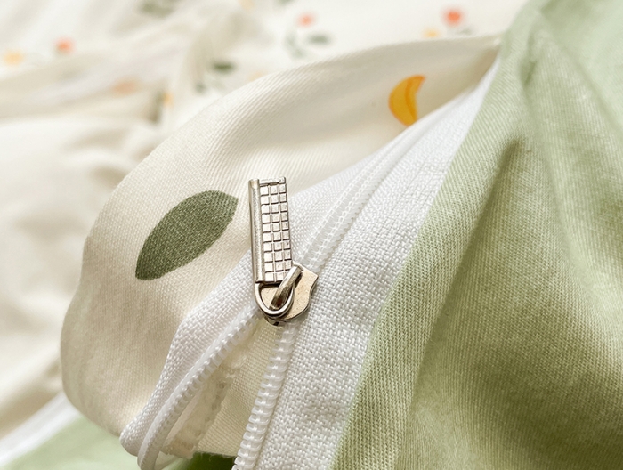 91家纺网 家纺一手货源 找家纺 绵庭 2023新款12868全棉ins小清新印花四件套 春晓