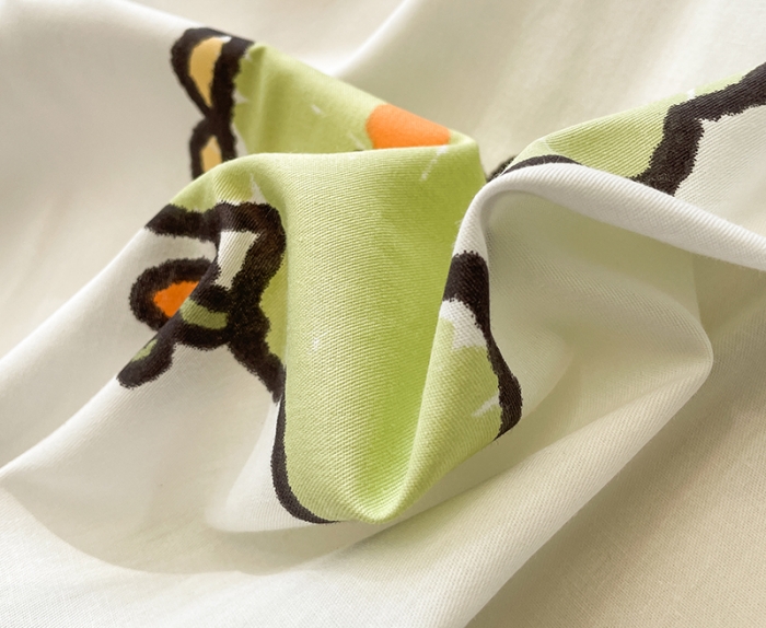 91家纺网 家纺一手货源 找家纺 绵庭 2023新款12868全棉ins小清新印花四件套 欢乐牧场