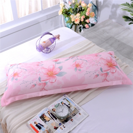 91家纺网 家纺一手货源 找家纺 （总）喜相逢家纺 2024新款D23-可水洗夏凉冰丝双人枕套